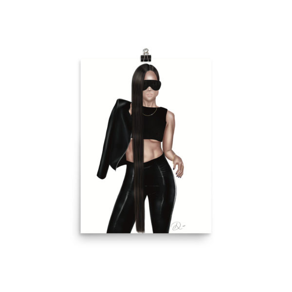 Poster Black Leather Swag - Image 2