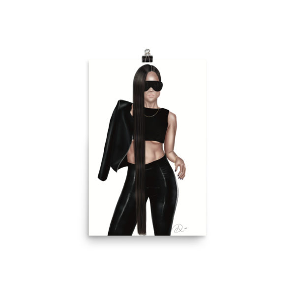 Poster Black Leather Swag - Image 3