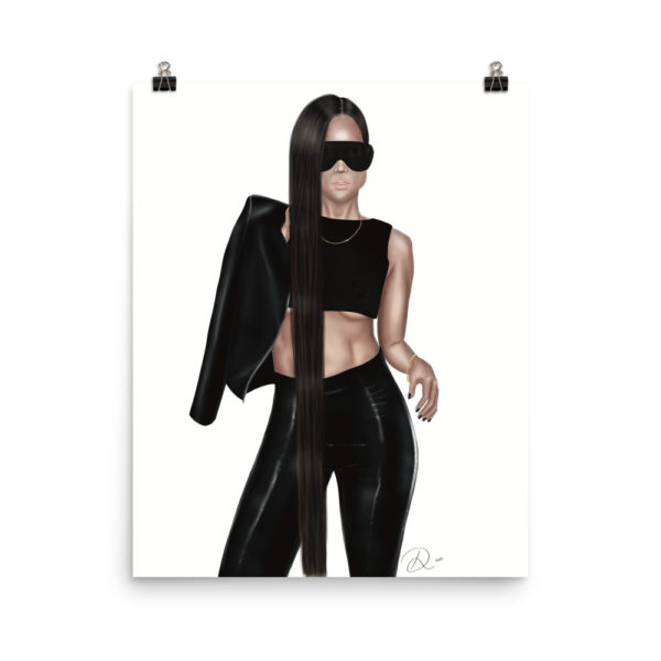 Poster Black Leather Swag - Image 4