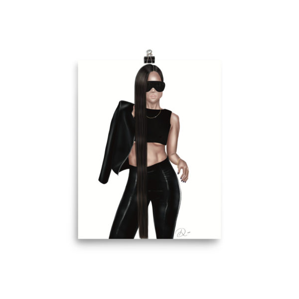 Poster Black Leather Swag - Image 6