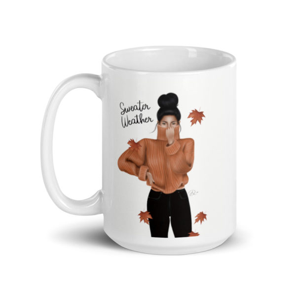 Mug Sweater Weather – Black - Image 7