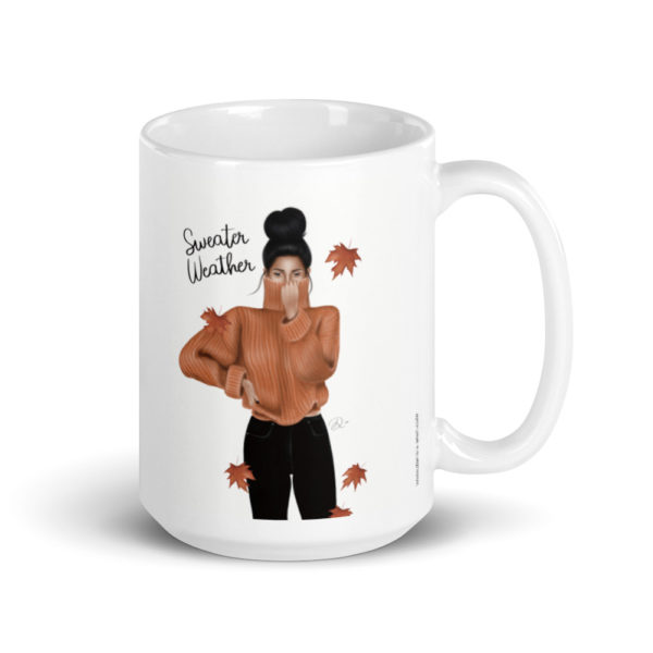 Mug Sweater Weather – Black - Image 5