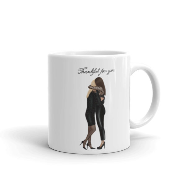 Mug Thankful - Brunette/Blonde